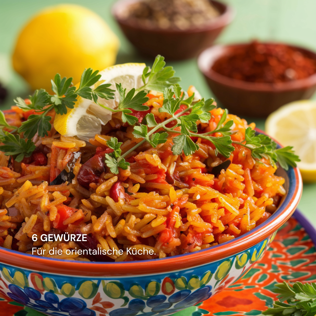 Orientalisches Gewürz Set