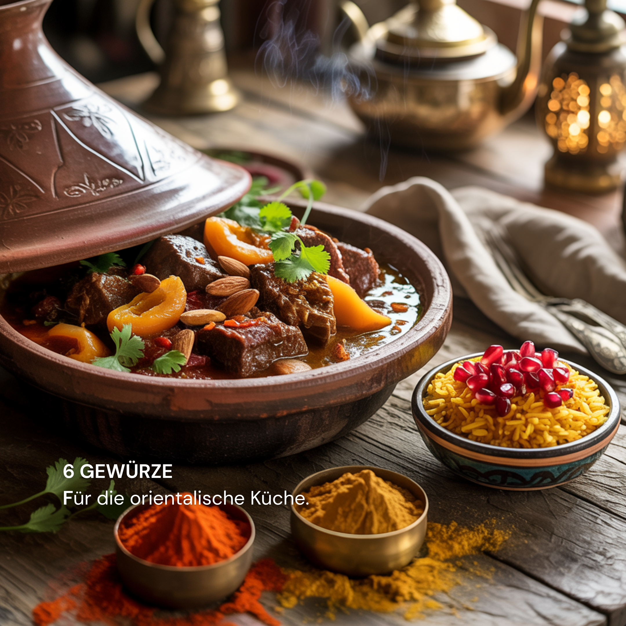 Orientalisches Gewürz Set